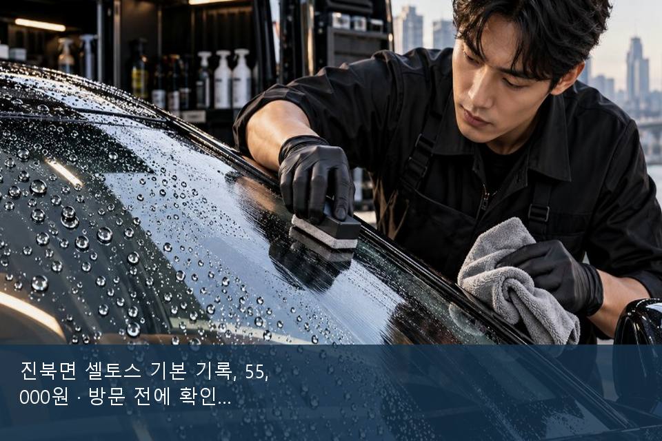 진북면 셀토스 기본 기록, 55,000원 · 방문 전에 확인한 것